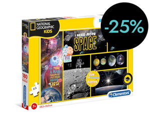 Puzle 180 peces National Geographic I need more space