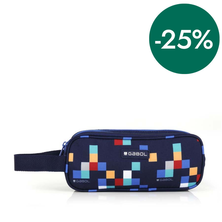 Estuche triple Gabol Cubik