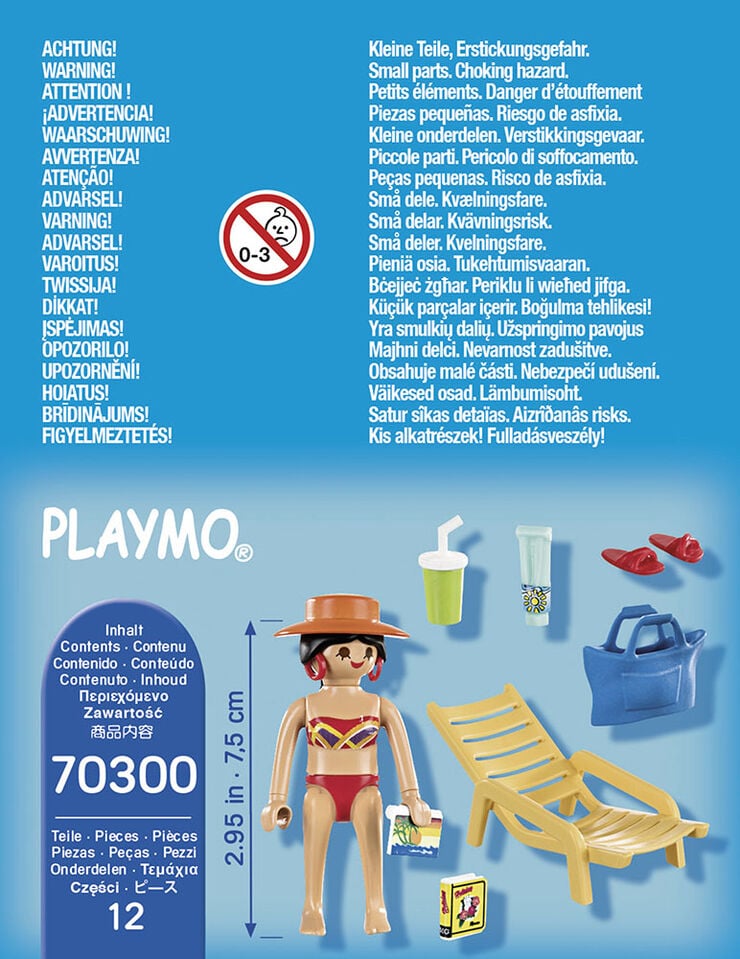 Playmobil special PLUS Turista con Hamaca (70300)