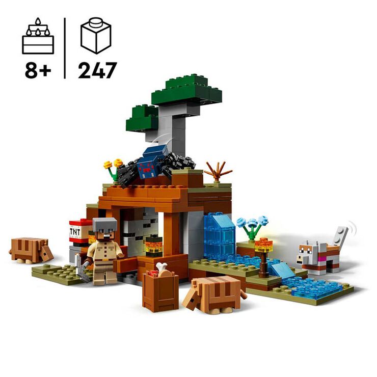 LEGO® Minecraft La Expedición a la Mina del Armadillo 21269