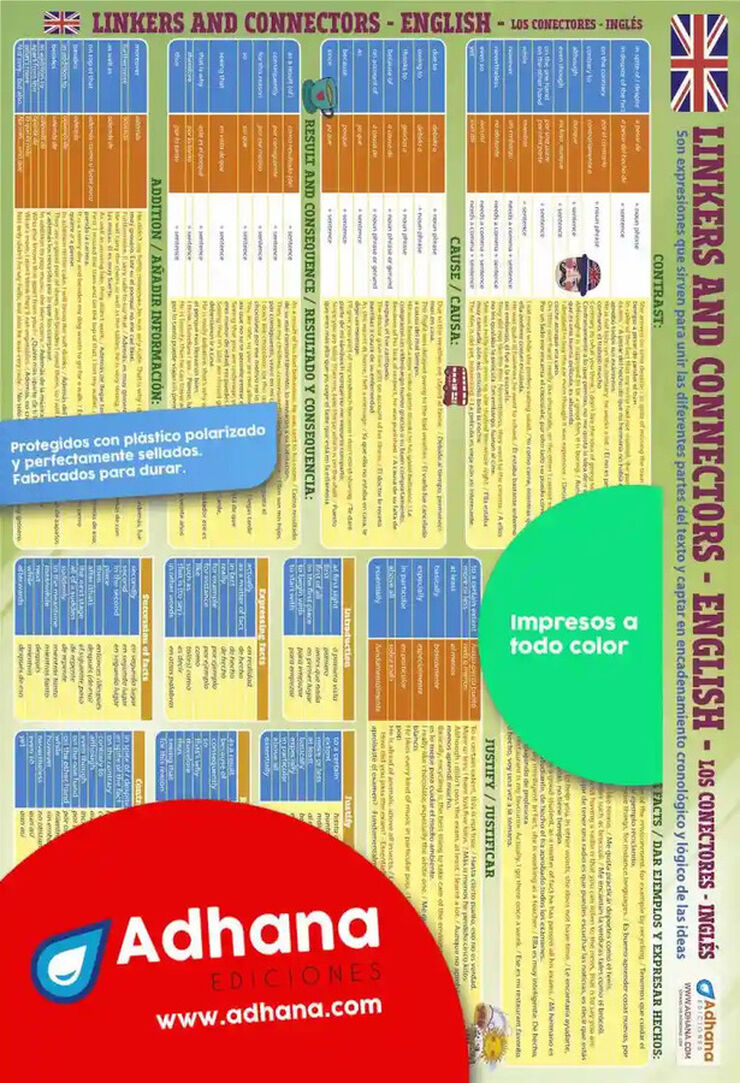 Ingl&eacute;s. Linkers and connectors
