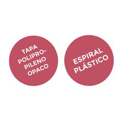 Agenda espiral Senfort A5 setm/vista català 2025 Pastel blau