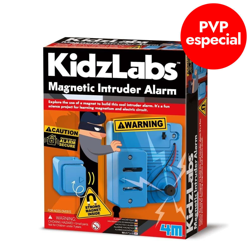 4M Intruder Kidzlabs Alarma magn&egrave;tica per a intrusos