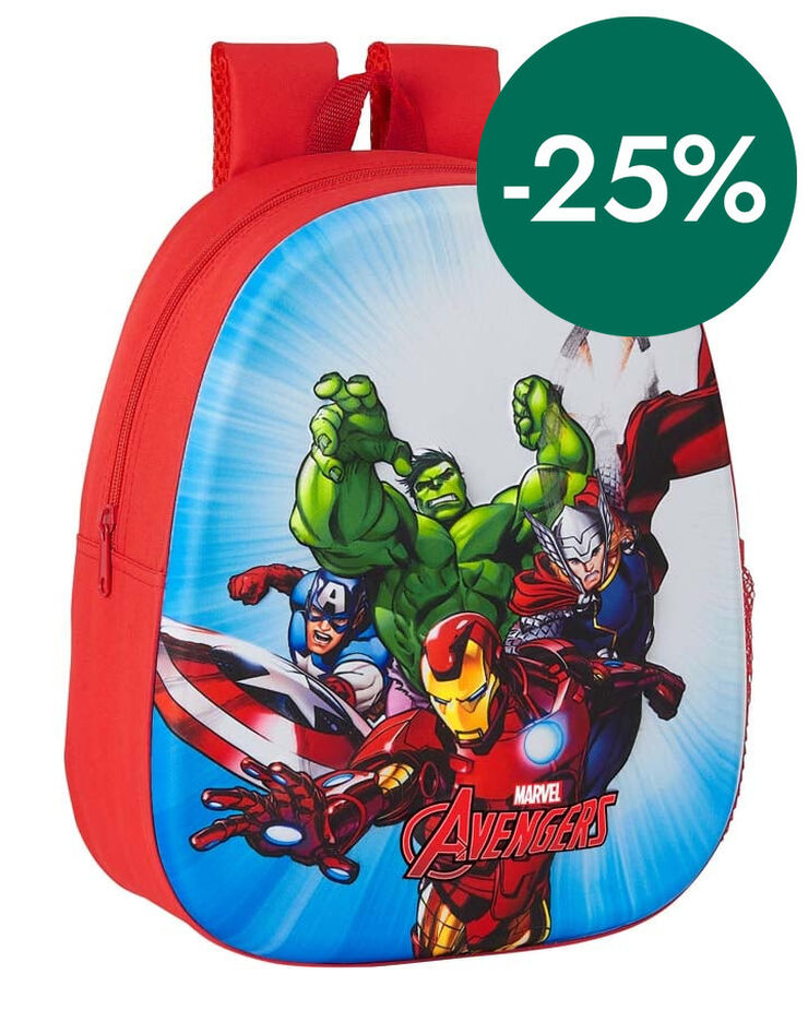Motxilla infantil Avengers 3D