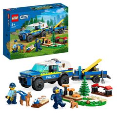 LEGO® City Entrenament Mòbill per Gossos Policia 60369