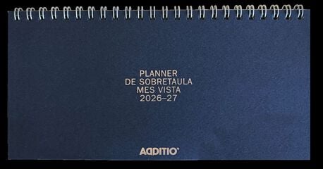 Planificador Mesa Additio Mensual 2026-2027 Catal&aacute;n