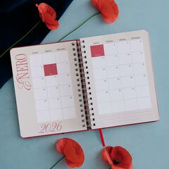 Agenda Sara Buho castellano d&iacute;a/p&aacute;g 2026