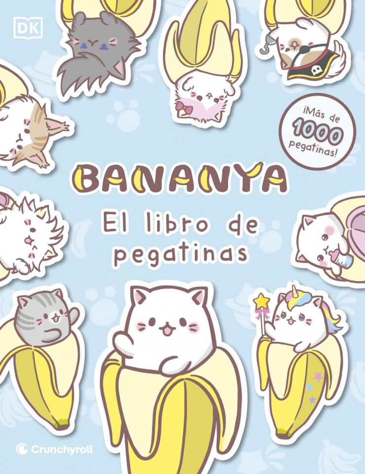 Bananya: El libro de pegatinas