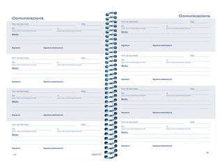 Agenda escolar Meridian setm/vista 2025-26 Additio català