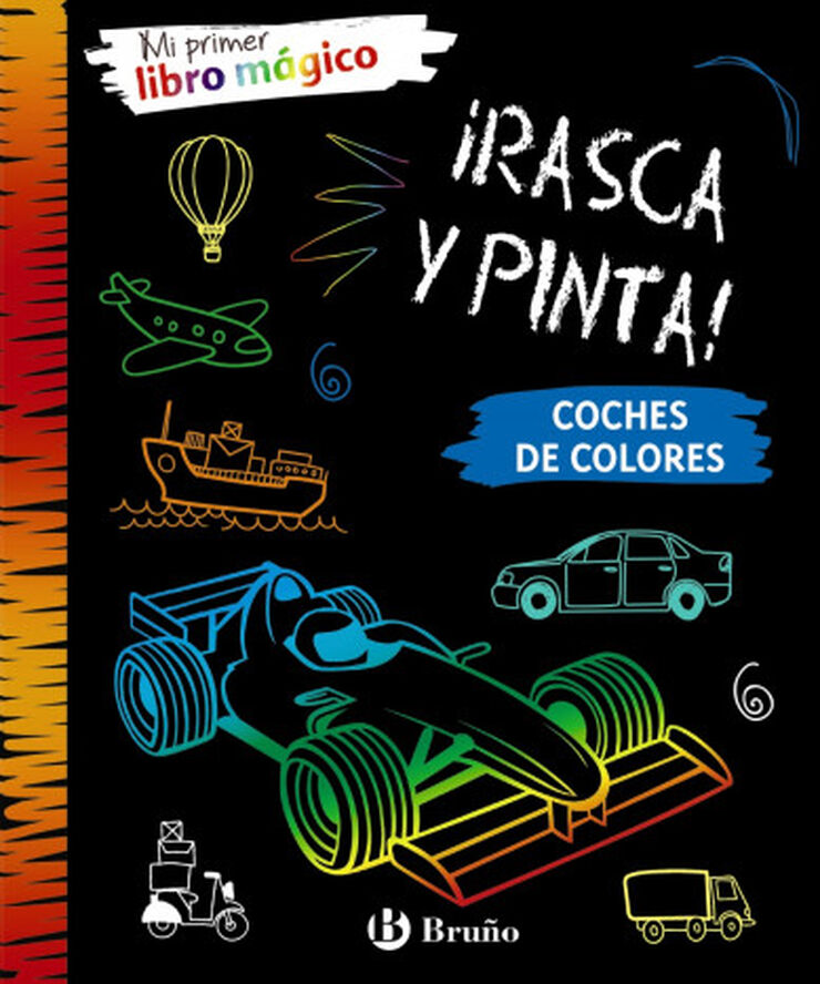 Mi primer libro mágico. Coches de colores