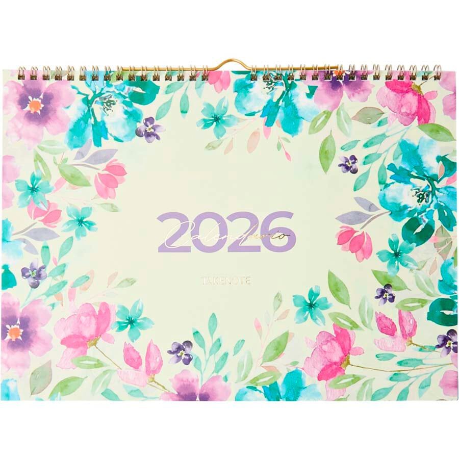 Calendario pared Takenote 2026 Anna