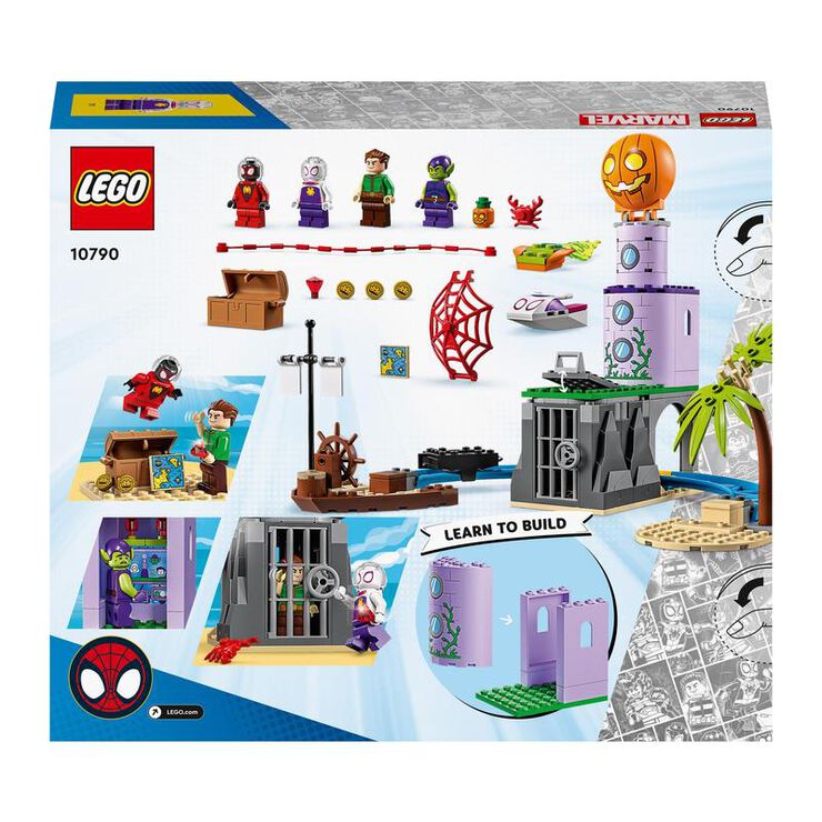 LEGO® Marvel Equip Spidey al Far del Follet Verd 10790