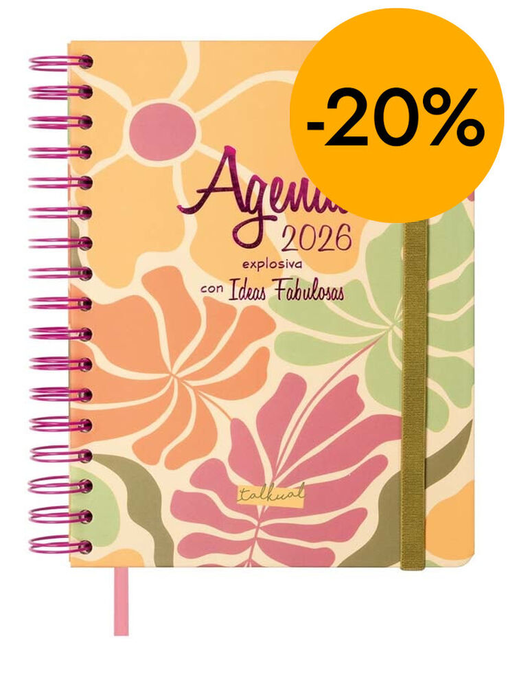 Agenda Finocam Talkual 1/4 sem/vista horizontal cas 2026 Ideas