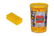 Juego de construcción Goula Blox-puede 100 bloques amarillo