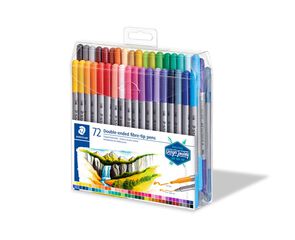 Retoladors Staedtler doble punta 36 colors