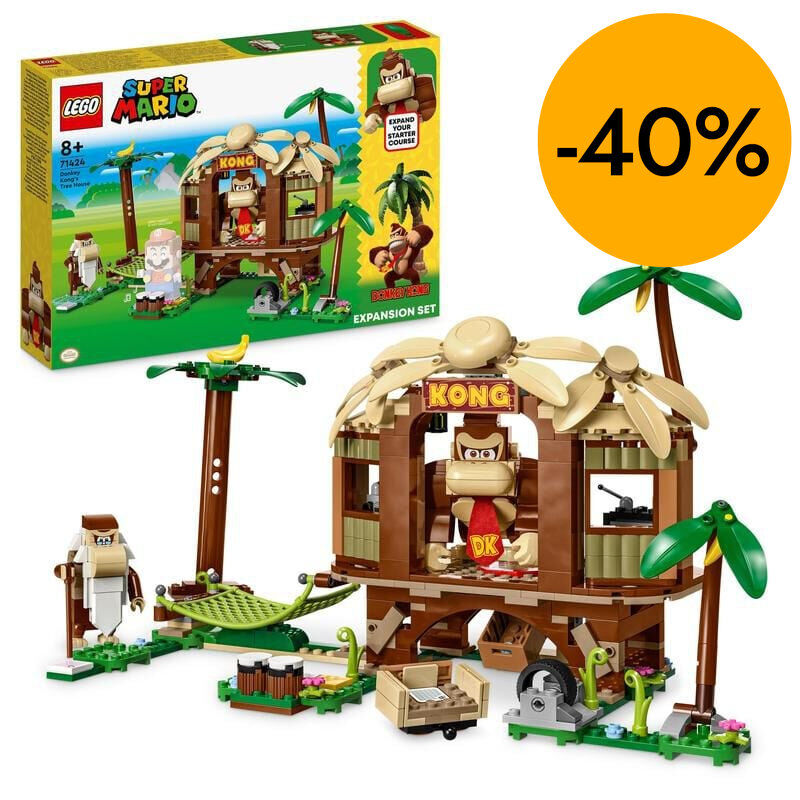 LEGO&reg; Super Mario Set de Expansi&oacute;n: Casa del &Aacute;rbol de Donkey Kong 71424