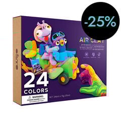 Arte sensorial Oktoclay creative set 24 colores