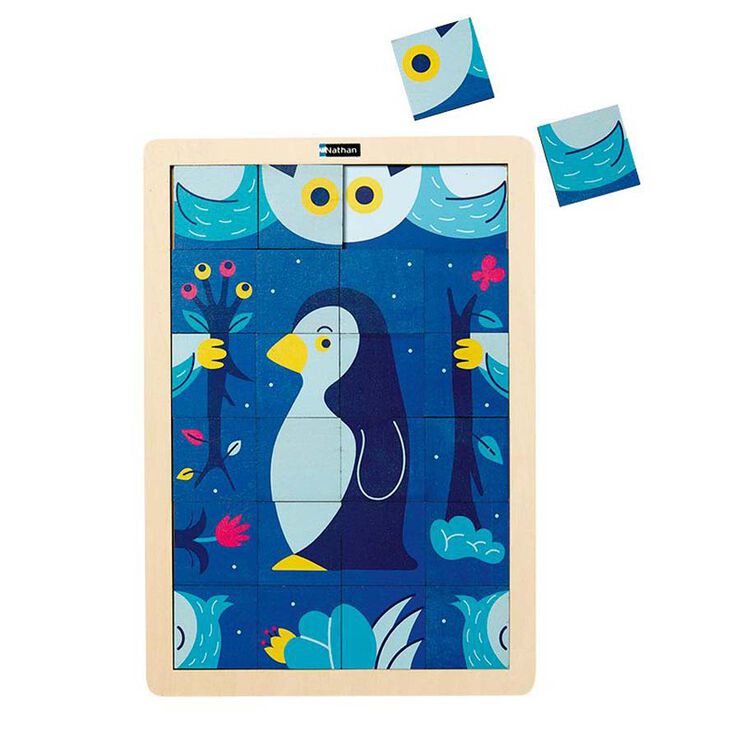 Buho y Pingüino 24 piezas