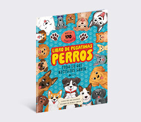 Libro de pegatinas perros