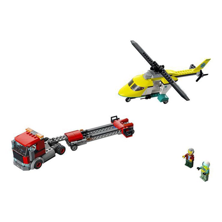 LEGO® City Transport de l'helicòpter de rescat 60343
