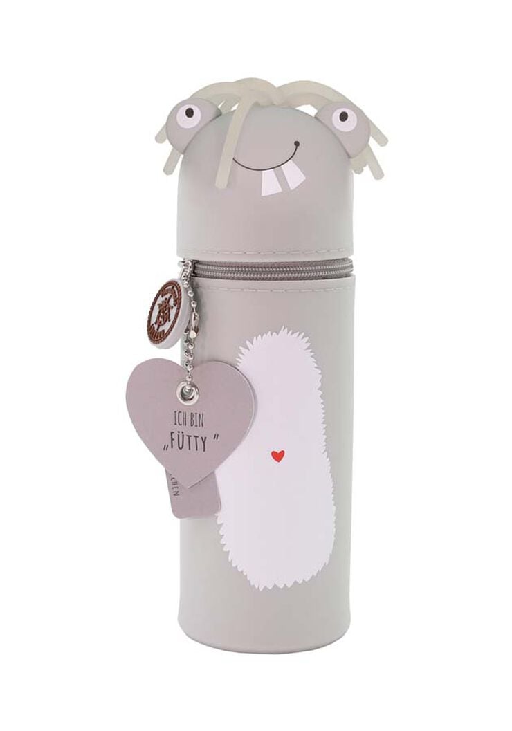 Estuche silicona Monstruo gris