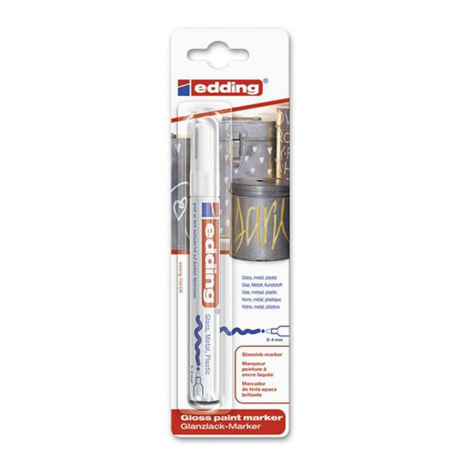 Retolador permanents Edding 750 blanc
