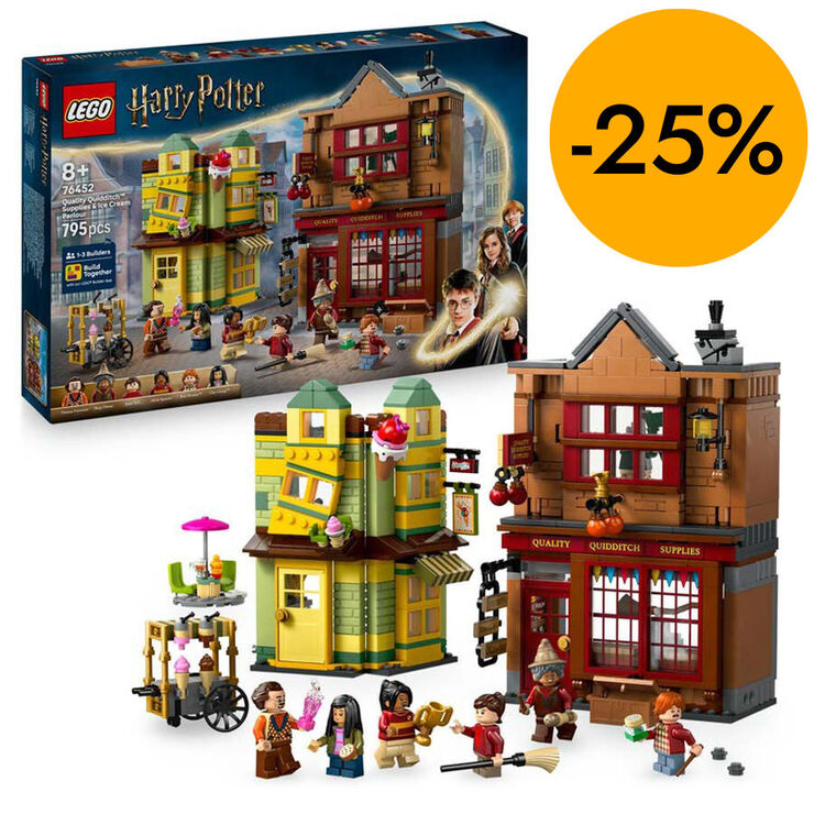 LEGO&reg; Harry Potter TM Articles de Qualitat per a Quidditch&trade; i Gelateria 76452