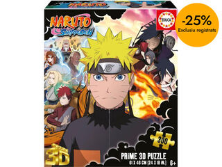 Puzle 300 piezas Efecto 3D Naruto