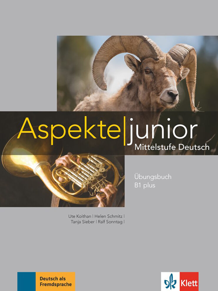 Aspekte Junior B1+ Arbeitsbuch+Audioonl