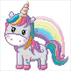 Diamond Dotz Unicornio Rainbow