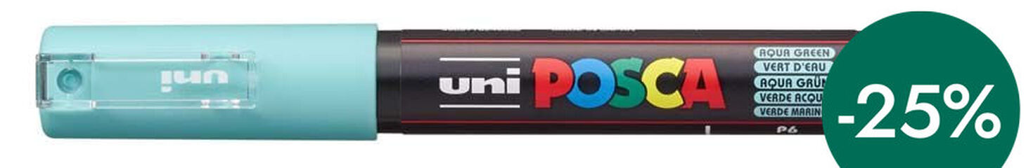 Rotulador Posca PC-1M 0,7mm verde marino