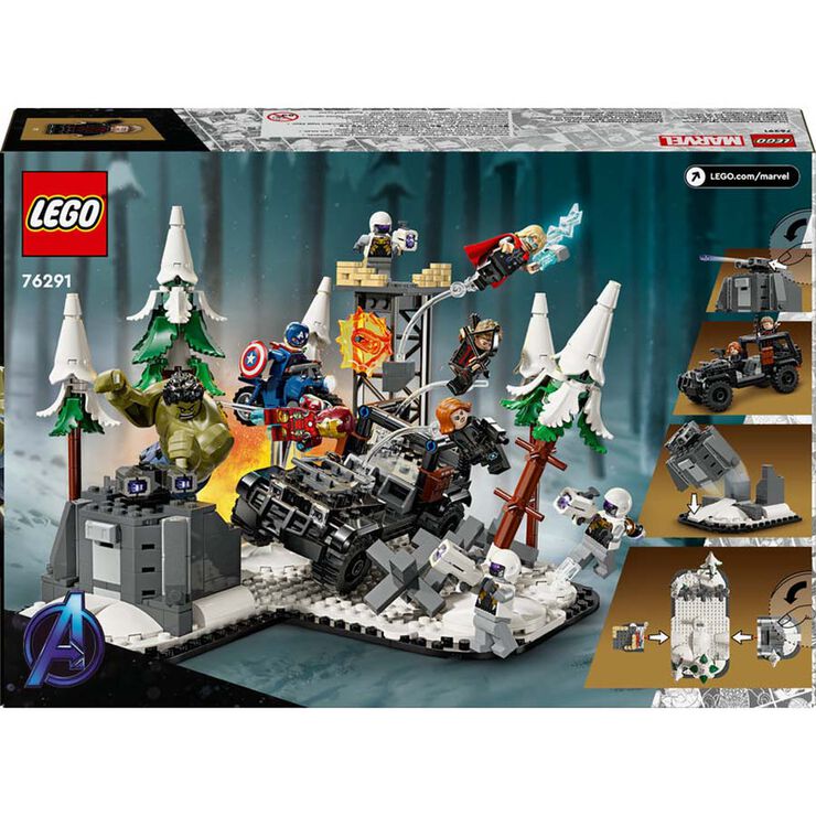 LEGO® Super Herois Venjadors Reunits: Era d'Ultró 76291