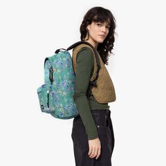 Mochila Eastpak Out Office Flora Fade Aqua