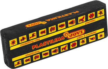 Plastilina Jovi 150g negro 15u