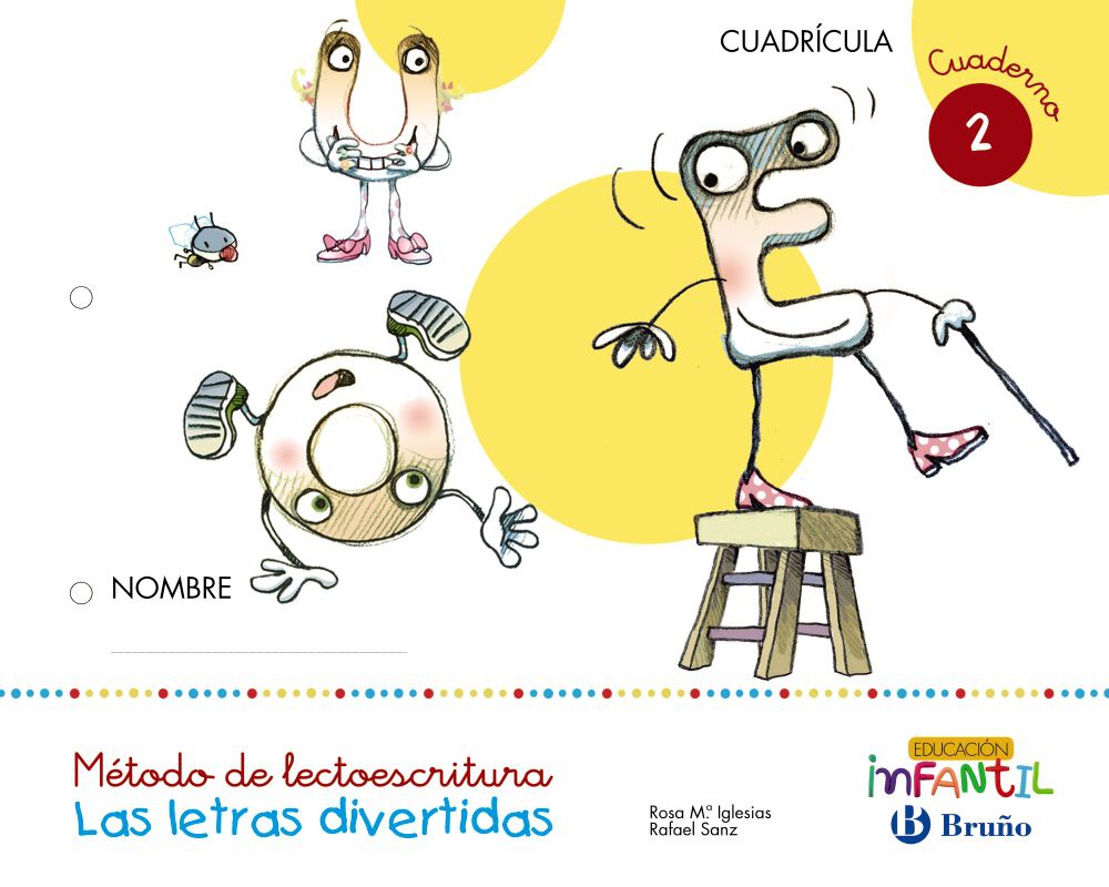 Letras Divertidas 2 Cuadrcula Infantil