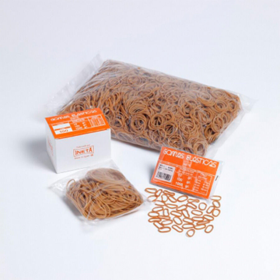 Gomes el&agrave;stiques Ineta N&uacute;m.50 100g