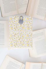Funda de Libro Drapets Flores Mimosa interior gris
