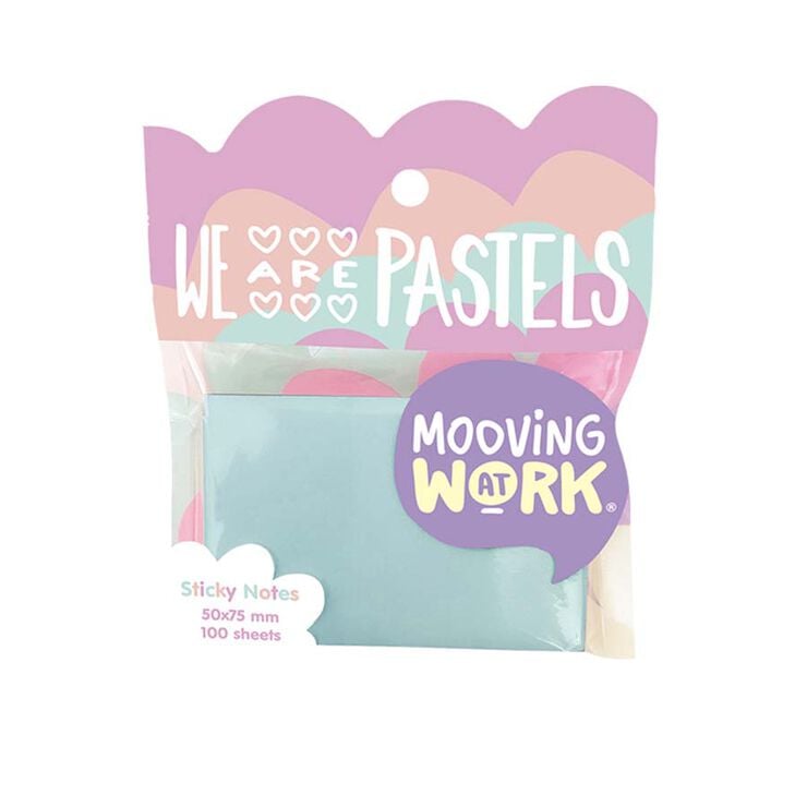 Notas Adhesivas 50x75 Maw Pastel 100 hojas