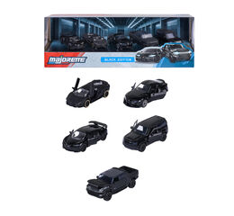 Pack regalo de 5 coches de juguete negros Simba