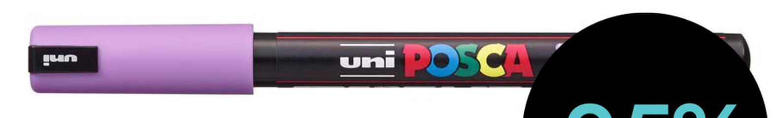 Rotulador Posa PC-1MR 0,7mm lavanda