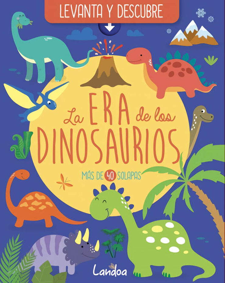 Levanta y descubre la era de los dinosaurios