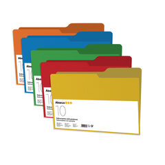 Subcarpeta Abacus A4 con pestaña 240g naranja 10u