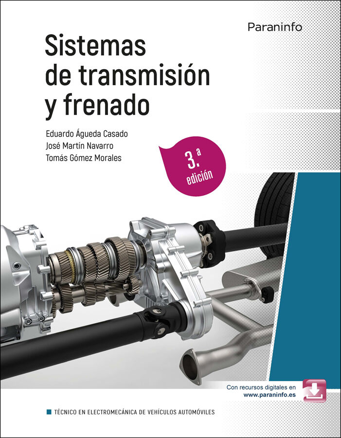Sistemas de transmisi&oacute;n y frenado 3.&ordf; edici&oacute;n 2025