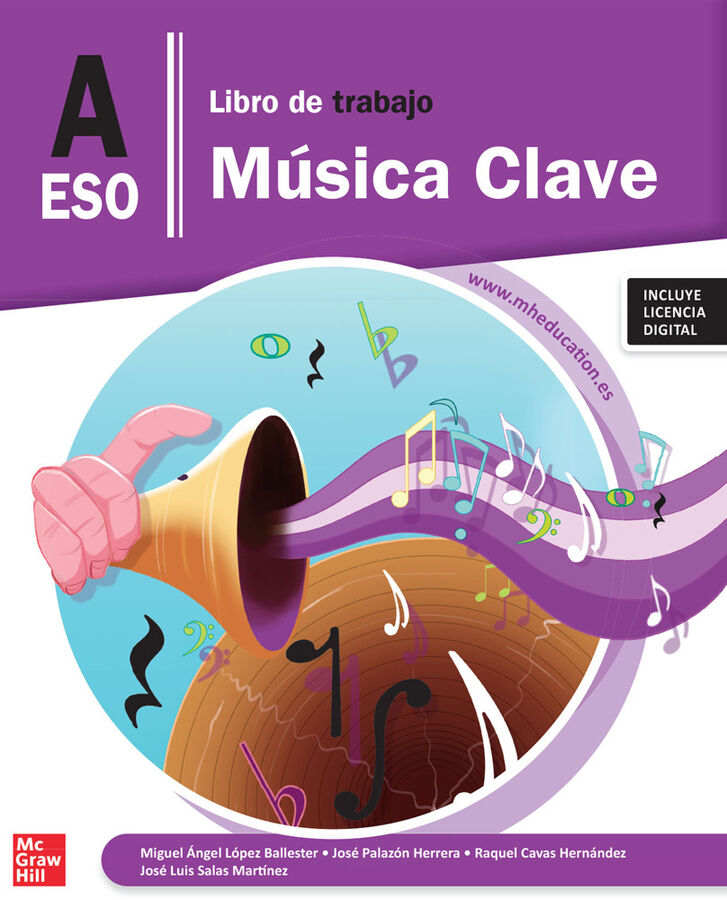 M&uacute;sica Clave A. ESO. Libro de trabajo