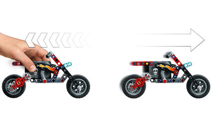 LEGO Technic  Espectacle Acrobàtic: Camió i Moto (42106)