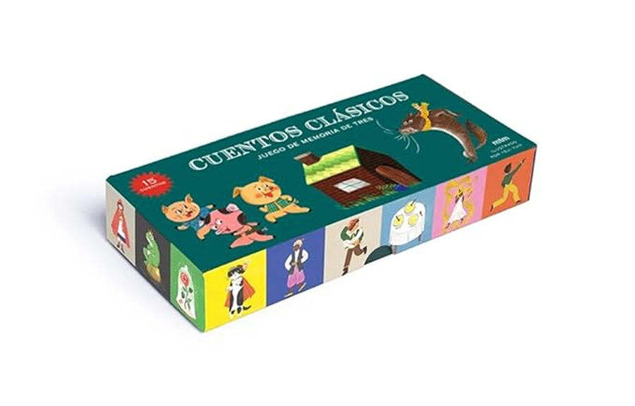 Cuentos Clasicos. juego de memoria de tres