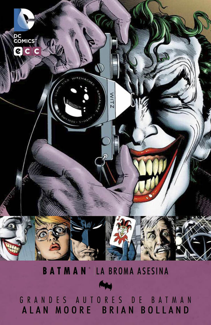 Grandes autores de Batman: La broma ases