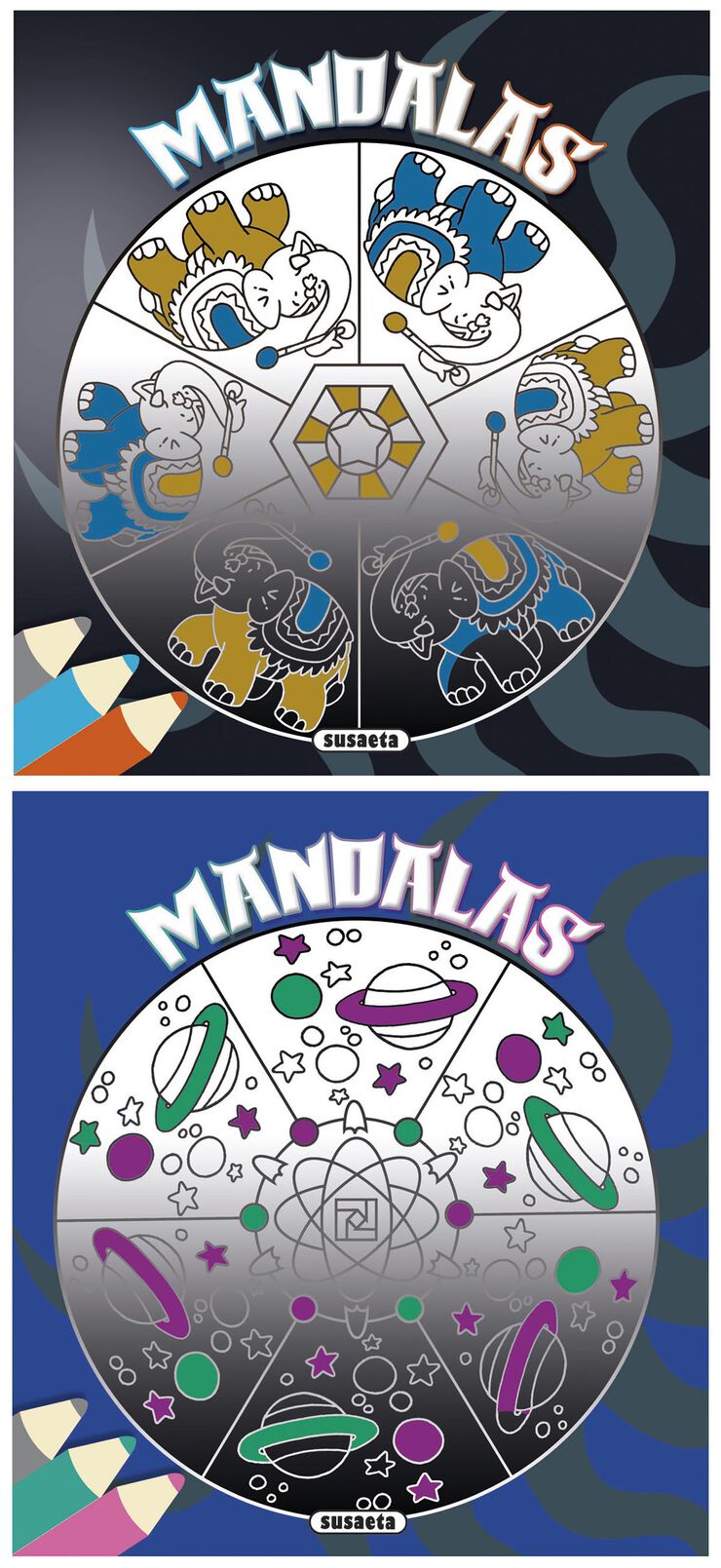 Mandalas (4 ejemplares)