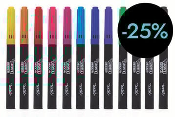 Rotulador Jovi Decortextil 12 colores