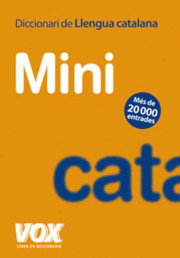 VOX Diccionari Mini Llengua Catalana Vox 9788471538536